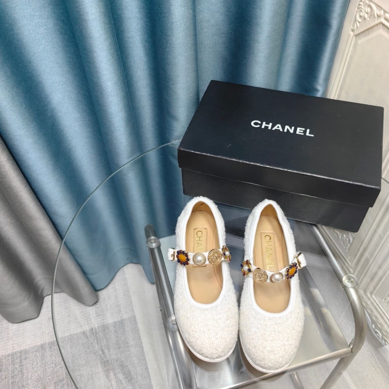 Ch*el flat shoes